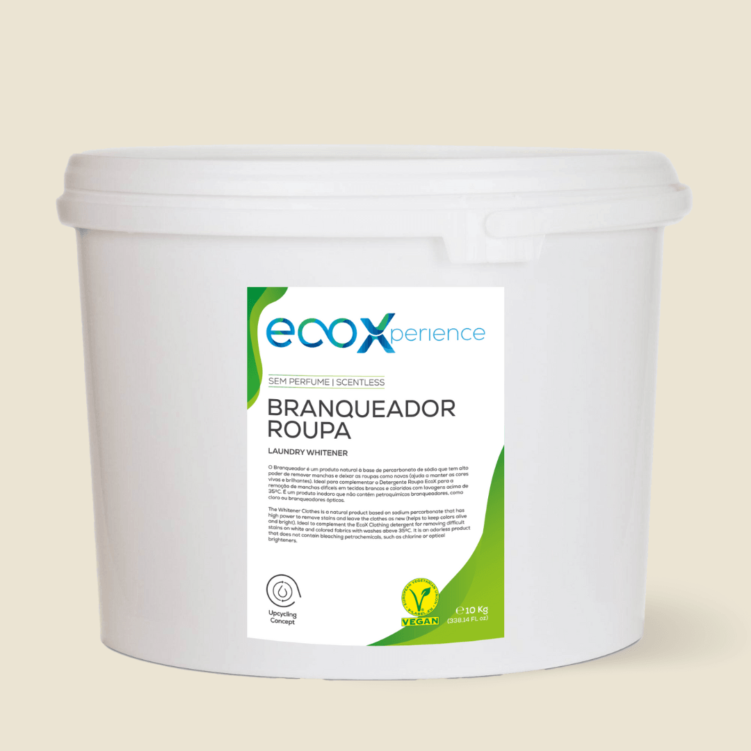 Embalagem de branqueador de roupa EcoX 10kg