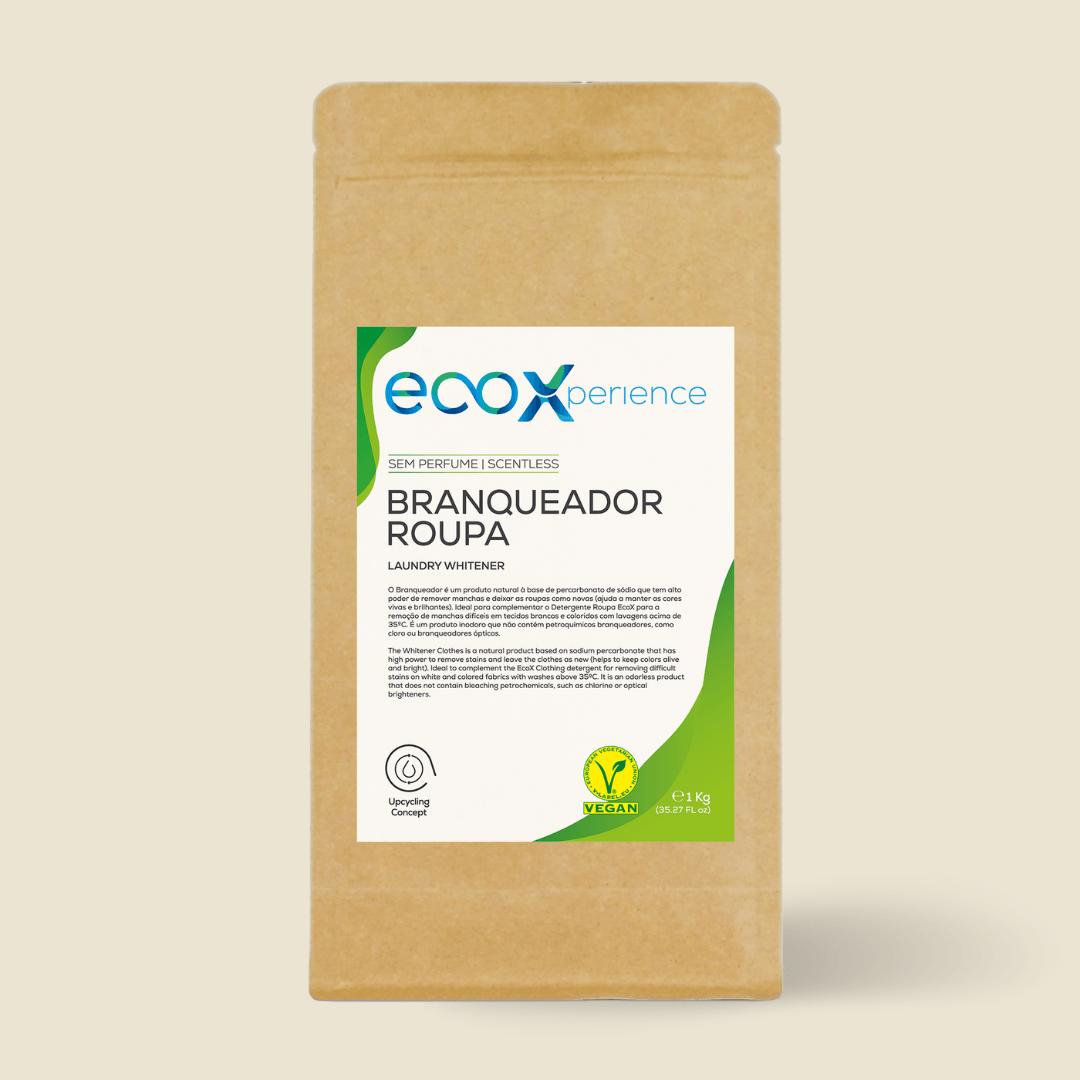 Embalagem de branqueador de roupa EcoX 1kg
