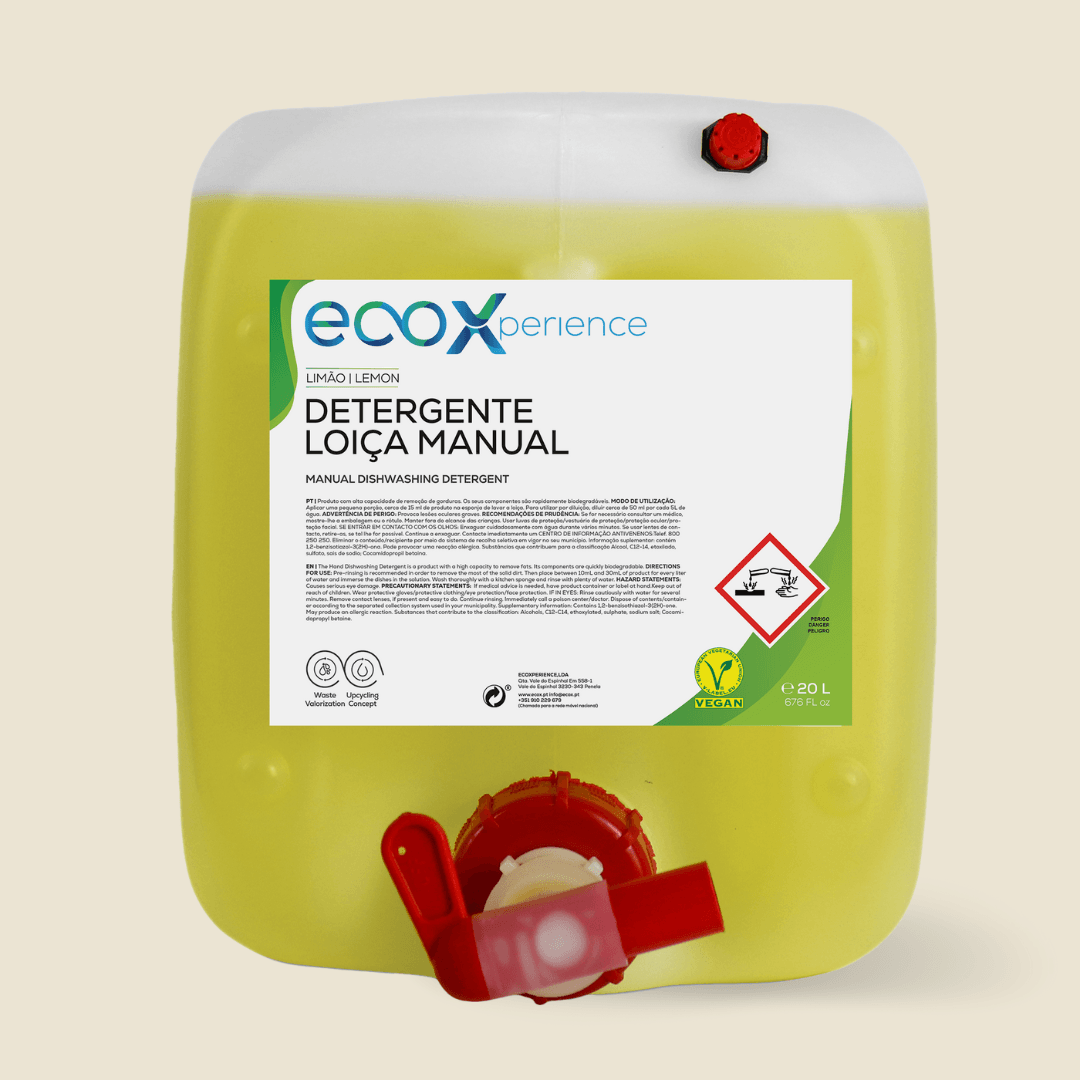 Embalagem de detergente loiça EcoX 20L