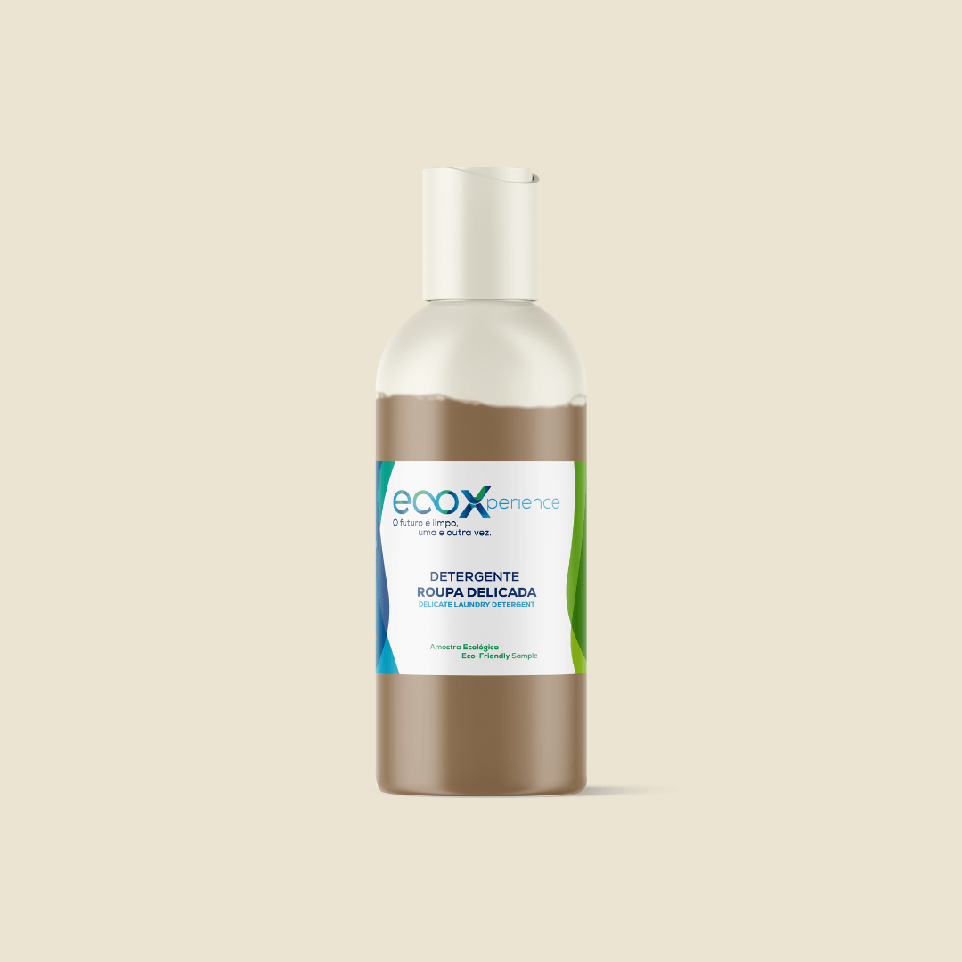 Embalagem de detergente roupa delicada EcoX 100mL
