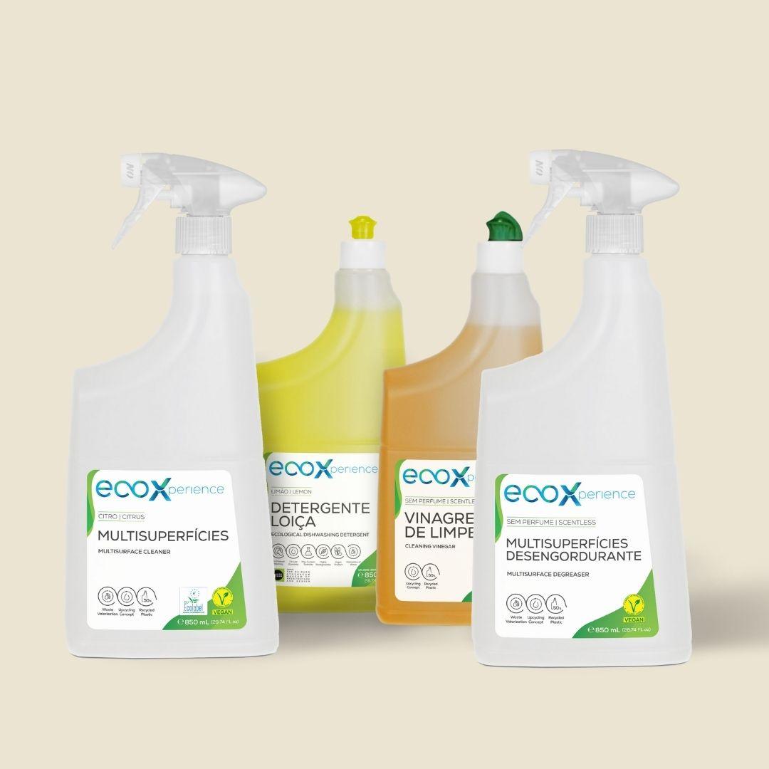Kit de Limpeza para Cozinha com detergentes EcoX