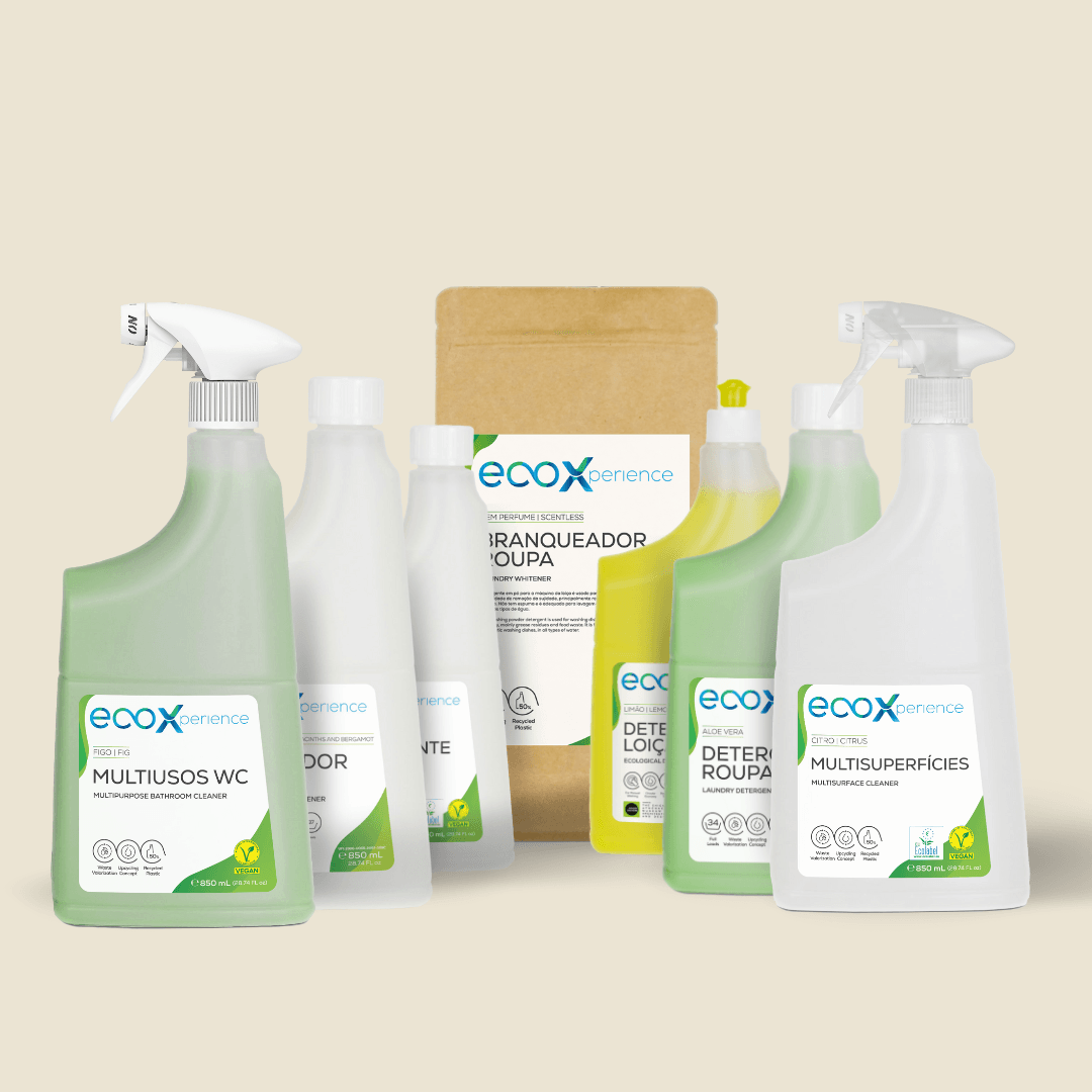 Kit de Limpeza Starter c/ Branqueador de Roupa