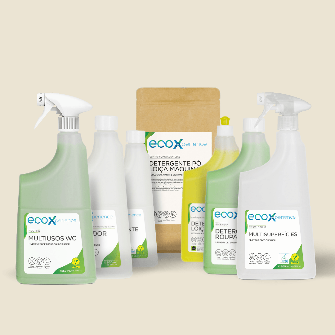 Kit de Limpeza Starter c/ Detergente Loiça Máquina com detergentes EcoX