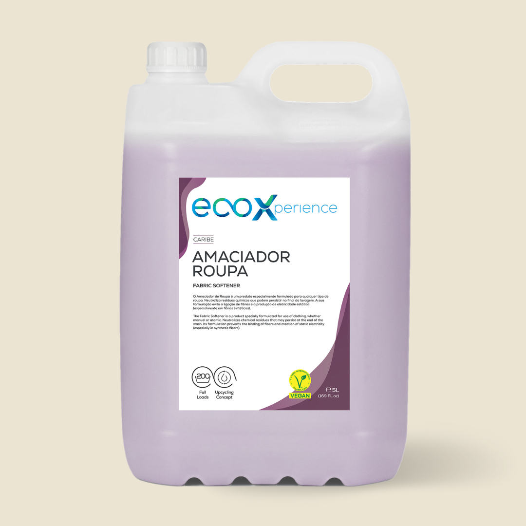 Embalagem Amaciador Roupa Caribe 5LT EcoX