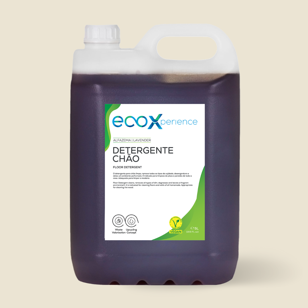 Embalagem de detergente chão alfazema 5LT