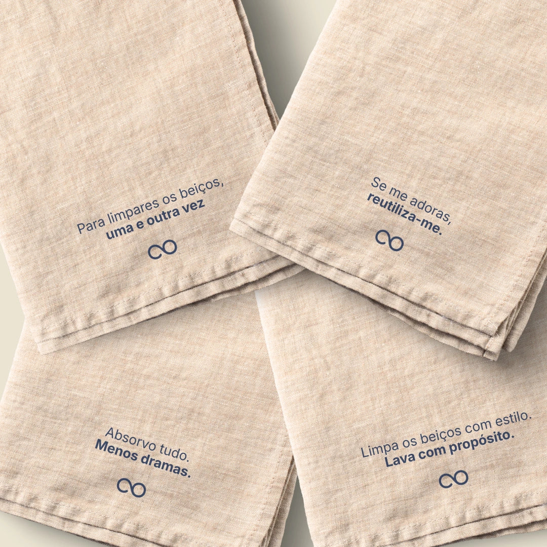 KIT NATAL GUARDANAPO REUTILIZAVEL [2 UNI]