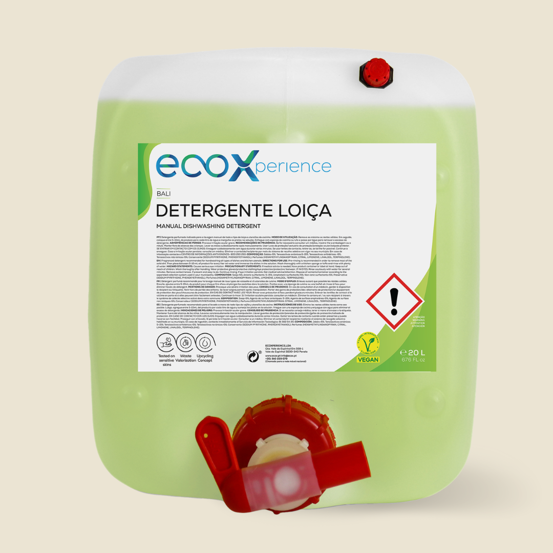 Embalagem de Detergente Loiça Bali 20LT EcoX